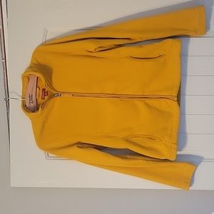 Mustard Yellow Fleece Jacket